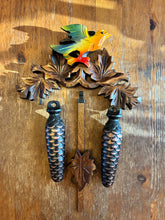 Load image into Gallery viewer, NEW IN STOCK- Quartz Traditional Cuckoo Clock with Colorful Birds and Nest (with music)