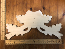 Load image into Gallery viewer, NEW - Hunter Clock Top Trim with Green Oak Leaves