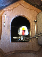 Load image into Gallery viewer, VINTAGE : Hubert Herr One Day Cuckoo Clock with Moving Owls