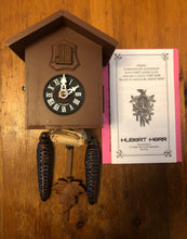 Load image into Gallery viewer, NEW - “New Old Stock” Hubert Herr “Schnitzrein” Cuckoo Clock