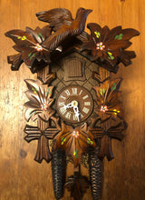 Load image into Gallery viewer, VINTAGE : Schneider Hand Painted One Day Cuckoo Clock