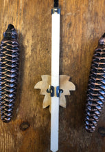 Load image into Gallery viewer, NEW IN STOCK : Traditional Cuckoo Clock with Natural Wood Finish and Hand painted Flowers