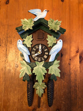 Load image into Gallery viewer, VINTAGE - Custom Painted One Day Cuckoo Clock