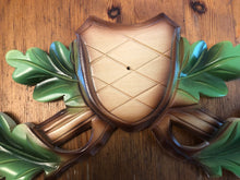 Load image into Gallery viewer, NEW - Hunter Clock Top Trim with Green Oak Leaves