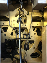 Load image into Gallery viewer, NEW IN STOCK : Traditional Cuckoo Clock with Natural Wood Finish and Hand painted Flowers