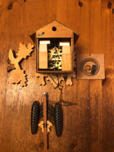 Load image into Gallery viewer, Repair : One Day Cuckoo Clock (light colored wood)