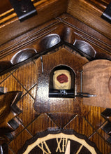 Load image into Gallery viewer, NEW IN STOCK : Colorful “Bird’s Nest” Cuckoo Clock with one day movement