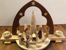 Load image into Gallery viewer, NEW - Handmade German Candle Arch - “The Nativity”