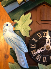 Load image into Gallery viewer, VINTAGE - Custom Painted One Day Cuckoo Clock