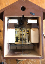 Load image into Gallery viewer, VINTAGE : Hubert Herr “Moving Bears” Cuckoo Clock (one day)