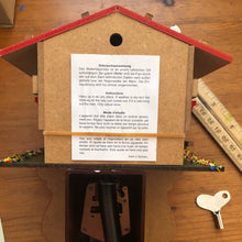 Load image into Gallery viewer, New Miniature Novelty Clock with Weather House