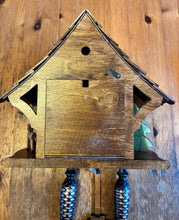 Load image into Gallery viewer, NEW IN STOCK- Musical Quartz Chalet Cuckoo Clock with Figurines