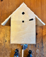Load image into Gallery viewer, NEW IN STOCK- Quartz Chalet Cuckoo Clock with Hand painted details (with music)