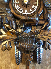 Load image into Gallery viewer, NEW IN STOCK : Musical Hunter’s Cuckoo Clock with Quartz Movement