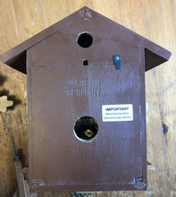 Load image into Gallery viewer, VINTAGE : Hubert Herr “Moving Bears” Cuckoo Clock (one day)