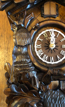 Load image into Gallery viewer, NEW IN STOCK : Musical Hunter’s Cuckoo Clock with Quartz Movement