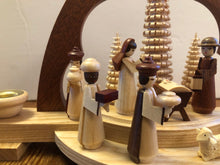 Load image into Gallery viewer, NEW - Handmade German Candle Arch - “The Nativity”