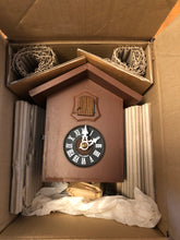 Load image into Gallery viewer, NEW - “New Old Stock” Hubert Herr “Schnitzrein” Cuckoo Clock