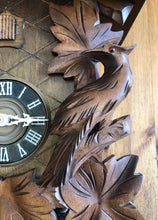 Load image into Gallery viewer, VINTAGE : Schneider Large Traditional Cuckoo Clock with 8 Day Movement