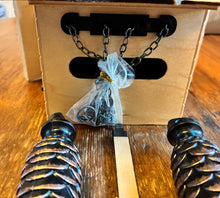 Load image into Gallery viewer, NEW IN STOCK- Quartz Chalet Cuckoo Clock with Hand painted details (with music)