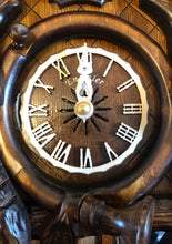 Load image into Gallery viewer, NEW IN STOCK : Musical Hunter’s Cuckoo Clock with Quartz Movement