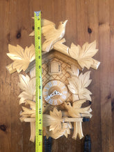 Load image into Gallery viewer, VINTAGE - Hubert Herr “Feeding Birds” Cuckoo Clock