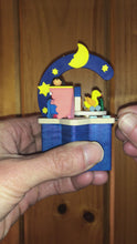 Load and play video in Gallery viewer, Crank Style Handmade Wooden Music Box - Lullaby