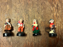 Load image into Gallery viewer, NEW - Cuckoo Clock Trim Adornment - figures (set of four)
