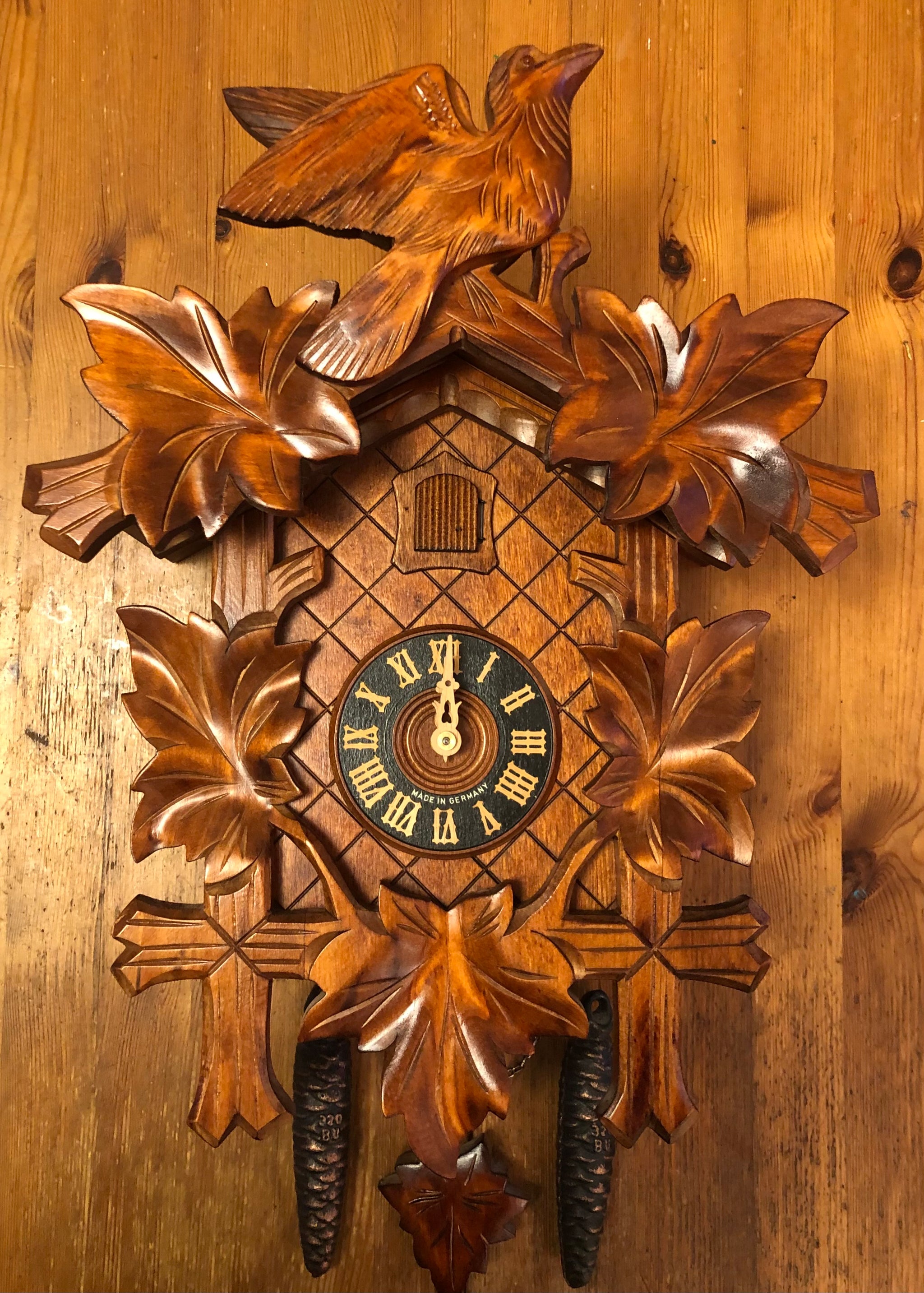 Wooden Cuckoo hotsell clock