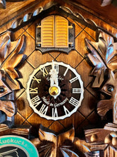 Load image into Gallery viewer, NEW IN STOCK- Quartz Traditional Cuckoo Clock with Squirrels (with music)
