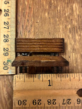 Load image into Gallery viewer, NEW : Cuckoo Clock Adornment / Trim Piece - Bench (small)
