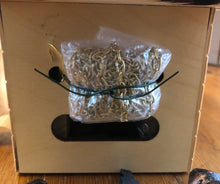 Load image into Gallery viewer, NEW IN STOCK : Traditional Cuckoo Clock with Natural Wood Finish and Hand painted Flowers
