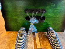 Load image into Gallery viewer, NEW IN STOCK- Musical Quartz Chalet Cuckoo Clock with Green Roof
