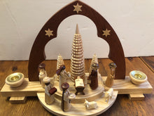 Load image into Gallery viewer, NEW - Handmade German Candle Arch - “The Nativity”
