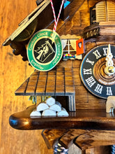 Load image into Gallery viewer, NEW IN STOCK- Musical Quartz Chalet Cuckoo Clock with Figurines
