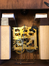 Load image into Gallery viewer, VINTAGE : Hönes Well Carved Eight Day Chalet with Bird’s Nest
