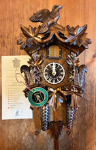 Load image into Gallery viewer, NEW IN STOCK- Quartz Traditional Cuckoo Clock with Squirrels (with music)
