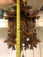 Load image into Gallery viewer, VINTAGE - 18 Inch Hönes Feeding Birds Cuckoo Clock (One Day)
