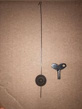 Load image into Gallery viewer, VINTAGE : Novelty Clock Pendulum and Key
