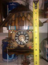 Load image into Gallery viewer, VINTAGE - Chalet Cuckoo Clock with Windows
