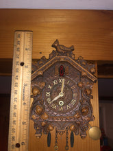 Load image into Gallery viewer, Vintage- Miniature Clock by Lux
