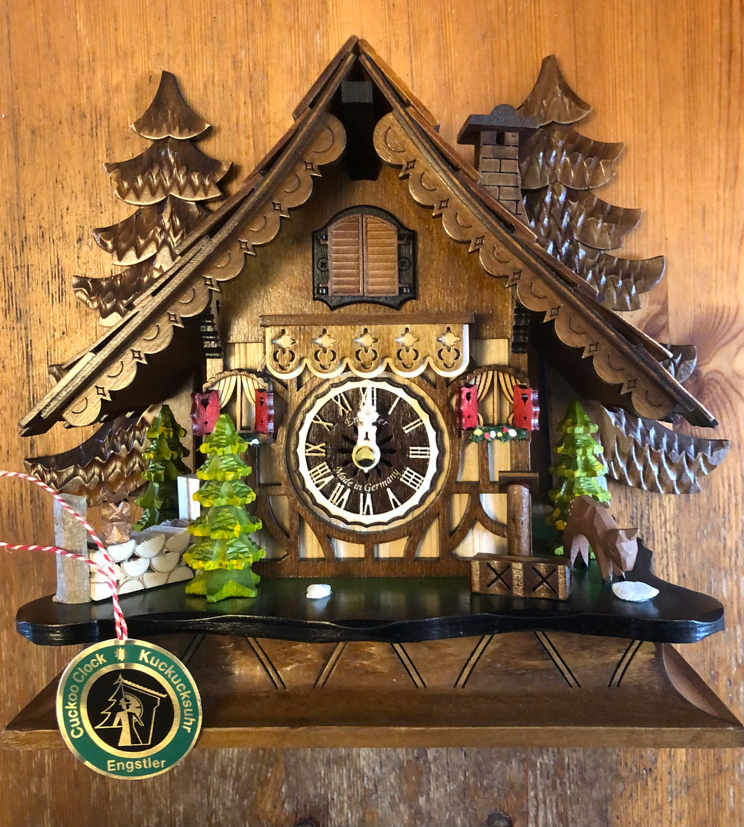 NEW IN STOCK (In US) -  Mantel Style Cuckoo Clock with Music (Quartz movement)