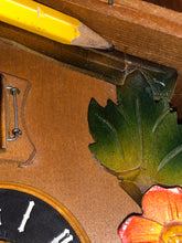 Load image into Gallery viewer, VINTAGE : Small, Uniquely Painted Cuckoo Clock (one day movement)
