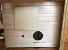 Load image into Gallery viewer, NEW IN STOCK : Traditional Cuckoo Clock with Natural Wood Finish and Hand painted Flowers
