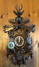 Load image into Gallery viewer, NEW IN STOCK : Musical Hunter’s Cuckoo Clock with Quartz Movement
