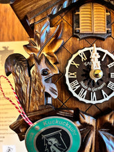 Load image into Gallery viewer, NEW IN STOCK- Quartz Traditional Cuckoo Clock with Squirrels (with music)
