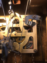Load image into Gallery viewer, VINTAGE : Well Carved Traditional One Day Cuckoo Clock with Bird’s Nest
