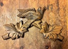 Load image into Gallery viewer, VINTAGE : Albert Schwer 8 Day Traditional Cuckoo Clock with Carved Birds

