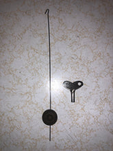 Load image into Gallery viewer, VINTAGE : Novelty Clock Pendulum and Key
