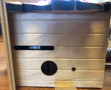 Load image into Gallery viewer, NEW IN STOCK : Traditional Cuckoo Clock with Natural Wood Finish and Hand painted Flowers
